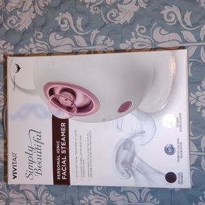 Vivitar simply beautiful personal ionic facial steamer